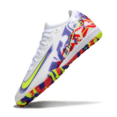 Nike Zoom Mercurial Vapor 16 Elite White Purple Red Pack Kids Turf TF Football Boot