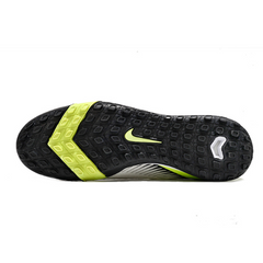 Nike Zoom Mercurial Vapor 16 Elite Kids White and Light Green Turf TF Football Boot