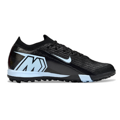 Nike Zoom Mercurial Vapor 16 Elite Black and White Kids Turf TF Football Boot