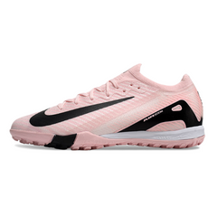 Nike Zoom Mercurial Vapor 16 Elite Pink and Black Kids Turf TF Football Boot