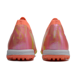Nike Zoom Mercurial Vapor 16 Elite Red and Yellow Kids Turf TF Football Boot