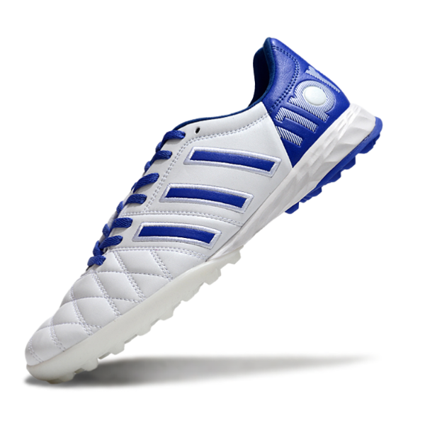 Adidas Adipure 11Pro White and Blue Turf TF Football Boot