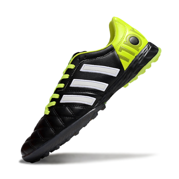 Adidas Adipure 11Pro Black and Green Turf TF Football Boot