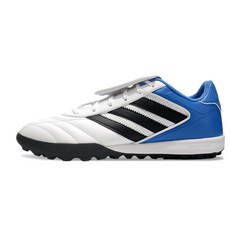 Adidas Copa Gloro II White, Black, and Blue Turf TF Football Boot