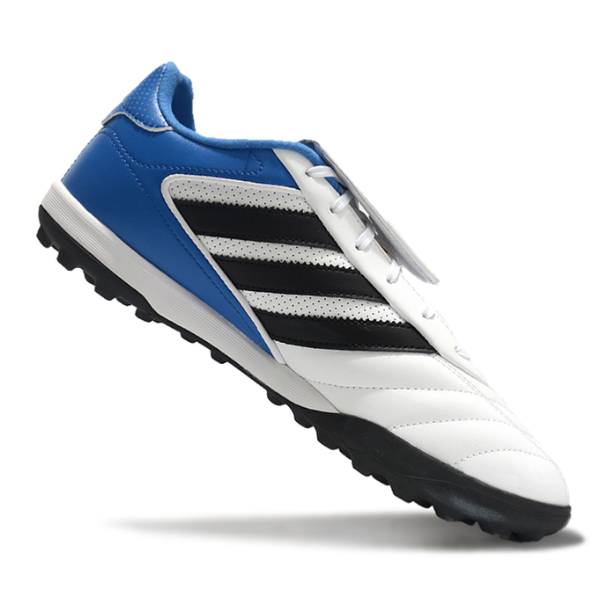Adidas Copa Gloro II White, Black, and Blue Turf TF Football Boot