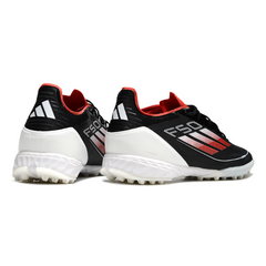 Adidas F50 Elite Black, Red, and White Turf TF Football Boot