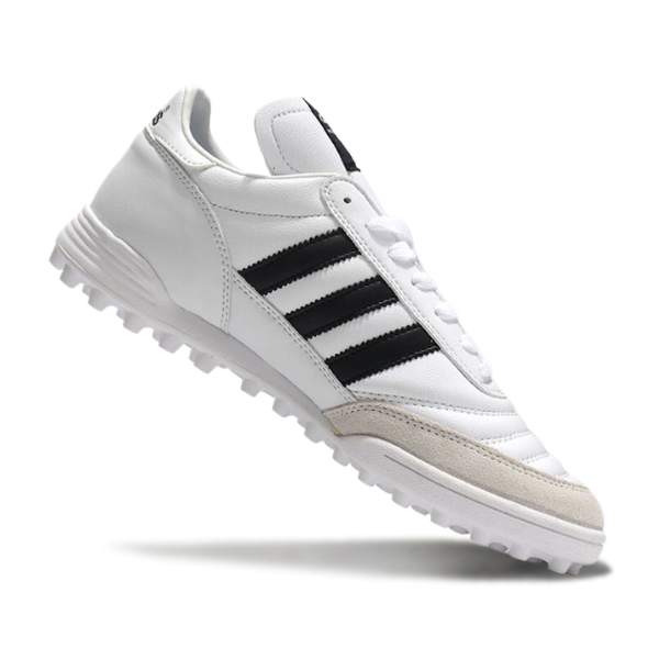 Adidas Mundial Team White and Black Turf TF Football Boot – VENI Adidas Mundial Team White and Black Turf TF Football Boot – VENI