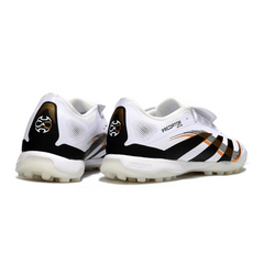 Adidas Predator 25 Elite White, Black, and Gold Pack Turf TF Football Boot