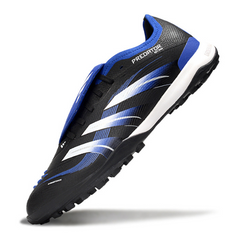 Adidas Predator 25 Elite Black, Blue, and White Turf TF Football Boot