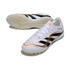 Adidas Predator 25 Elite White, Black, and Gold Turf TF Football Boot