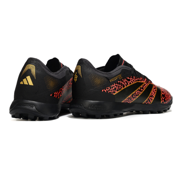 Adidas Predator 25 Elite Black and Red Turf TF Football Boot