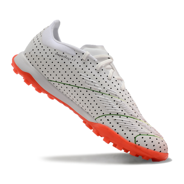 Adidas Predator 30 Elite White and Orange Turf TF Football Boot