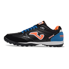 Joma Top Flex Black Blue and Orange Turf TF Football Boot