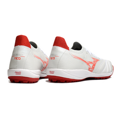 Mizuno Neo Sala White and Red Turf TF Football Boot