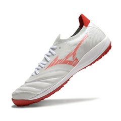 Mizuno Neo Sala Turf TF White and Red Football Boot
