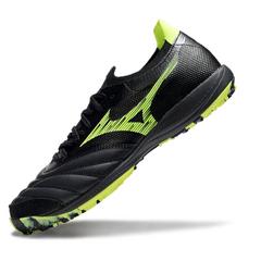 Mizuno Neo Sala Black/Light Green Turf TF Football Boot