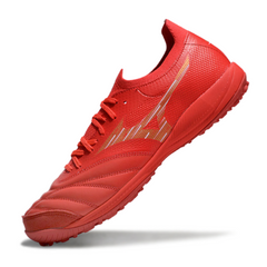 Mizuno Neo Sala Red and Yellow Turf TF Football Boot
