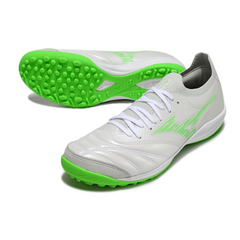 Mizuno Neo Sala White and Green Turf TF Football Boot