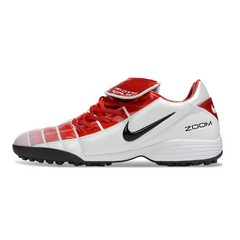 Nike Air Zoom Total 90 III White and Red Turf TF Football Boot