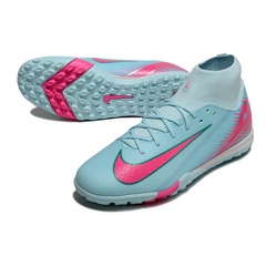 Nike Zoom Mercurial Superfly 10 Academy Light Blue Turf TF Football Boot