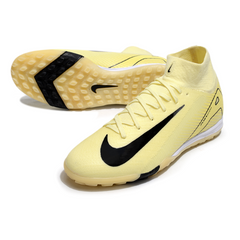 Nike Zoom Mercurial Superfly 10 Elite Yellow and Black Turf TF Football Boot