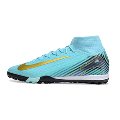 Nike Zoom Mercurial Superfly 10 Elite Light Blue Turf TF Football Boot