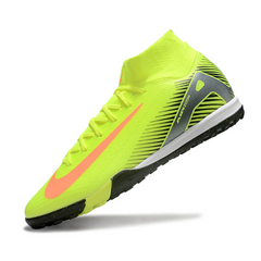 Nike Zoom Mercurial Superfly 10 Elite Yellow TF Turf Football Boot