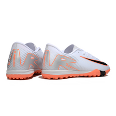 Nike Zoom Mercurial Vapor 16 Academy White and Orange Turf TF Football Boot