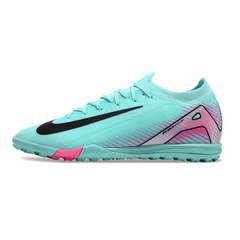 Nike Zoom Mercurial Vapor 16 Elite Light Blue and Pink Turf TF Football Boot