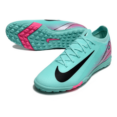 Nike Zoom Mercurial Vapor 16 Elite Light Blue and Pink Turf TF Football Boot