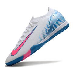 Nike Zoom Mercurial Vapor 16 Elite White Light Blue Pink Turf TF Football Boot