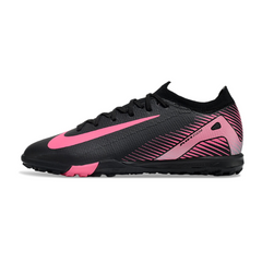 Nike Zoom Mercurial Vapor 16 Elite Black and Pink Turf TF Football Boot