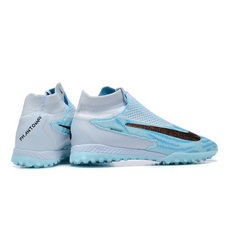 Chuteira Society Nike Phantom GX Elite DF TF Azul Claro - VENI Futebol