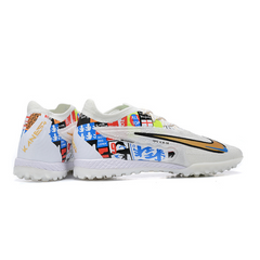 Chuteira Society Nike Phantom GX Elite TF Kane Branca Pack - VENI Futebol