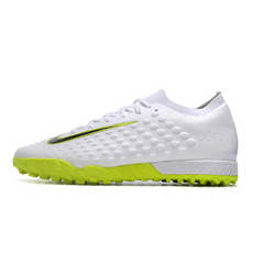 Chuteira Society Nike Phantom Ultra Venom TF Elite Branca e Verde - VENI Futebol