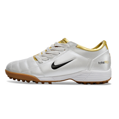Nike Total 90 III Grey and Gold Turf TF Football Boot
