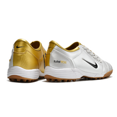 Nike Total 90 III Grey and Gold Turf TF Football Boot