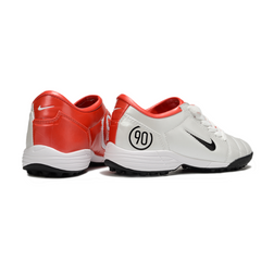 Nike Total 90 III White and Red Turf TF Football Boot
