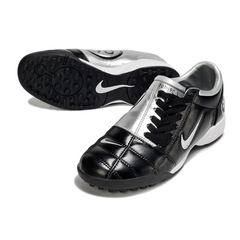 Nike Total 90 III Gray and Black Turf TF Football Boot