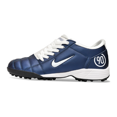 Nike Total 90 III Navy Blue and White Turf TF Football Boot