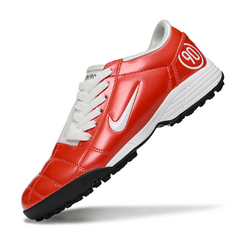 Nike Total 90 III Red and White Turf TF Football Boot
