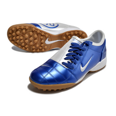 Nike Total 90 III Blue and White Turf TF Football Boot