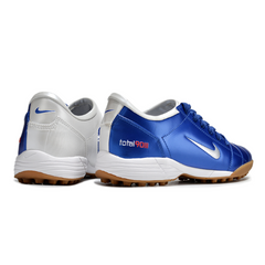 Nike Total 90 III Blue and White Turf TF Football Boot
