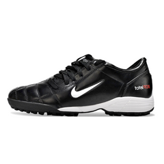 Nike Total 90 III Black and White Turf TF Football Boot
