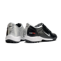 Nike Total 90 III Black and Silver Turf TF Football Boot