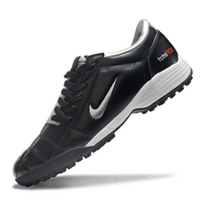 Nike Total 90 III Black and Silver Turf TF Football Boot