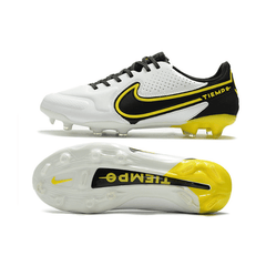 Nike Tiempo Legend 9 Elite Yellow and Black Firm Ground FG Football Boot
