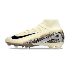 Nike Air Zoom Mercurial Superfly 10 Elite Beige Kids Firm Ground FG Football Boot