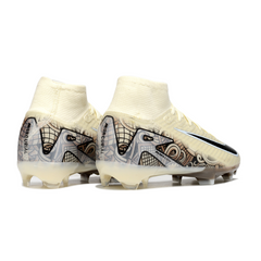 Nike Air Zoom Mercurial Superfly 10 Elite Beige Kids Firm Ground FG Football Boot