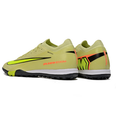 Nike Zoom Mercurial Vapor 16 Elite Kids Yellow Turf TF Football Boot